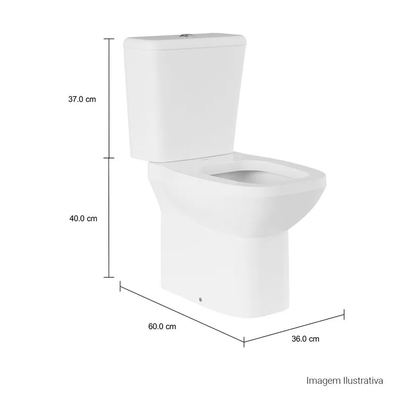 Bacia Para Caixa Acoplada Flex Branco