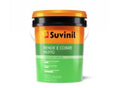 Acrílico  Fosco Branco Rende E Cobre Muito Balde 20 Litros - Suvinil