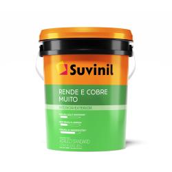 Acrílico  Fosco Branco Rende E Cobre Muito Balde 20 Litros - Suvinil