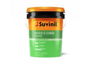 Acrílico  Fosco Branco Rende E Cobre Muito Balde 20 Litros - Suvinil