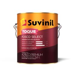 Tinta Acrílica 3,6L Toque Fosco Select - Suvinil