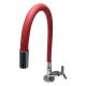 Torneira Bica Móvel Pia Cozinha Mesa Fit Vermelho C55 1/4 Dn15 1169 Bognar 