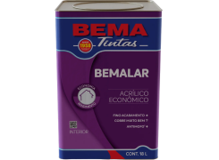 Tinta Acrilica Fosco Bemalar 18 Litros - Bema