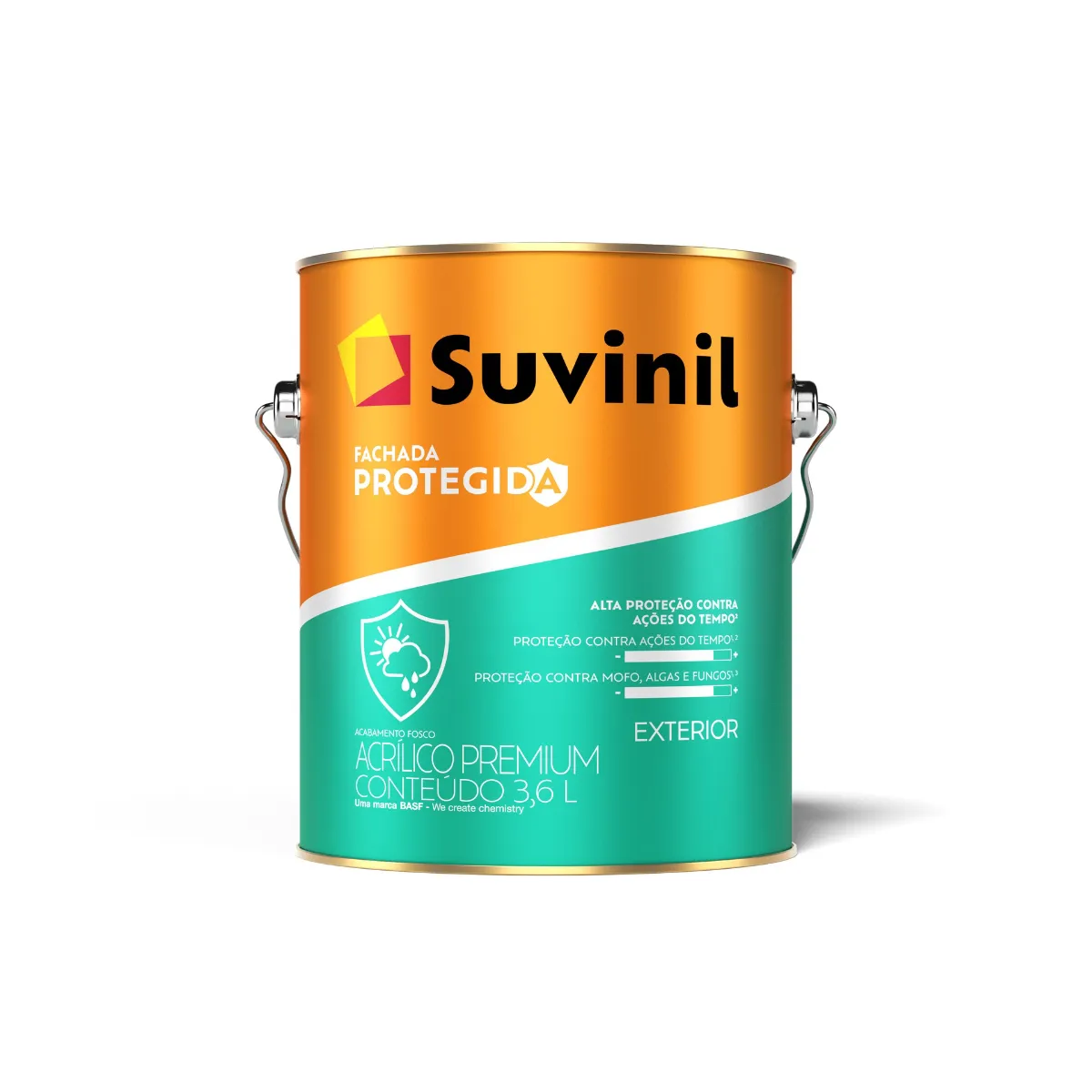 Tinta Fachada Protegida 3,6l Suvinil